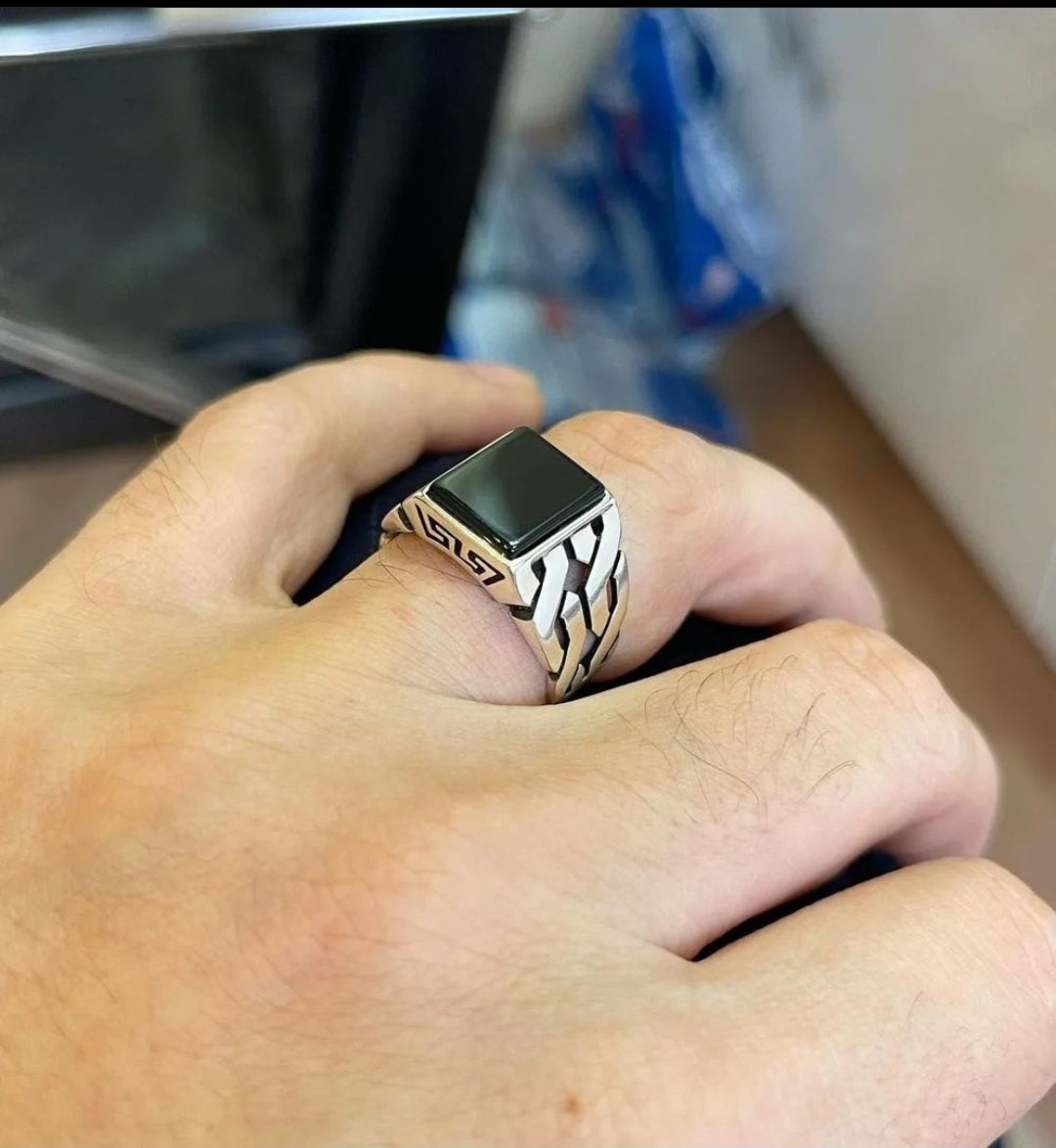 Grill Onyx Ring