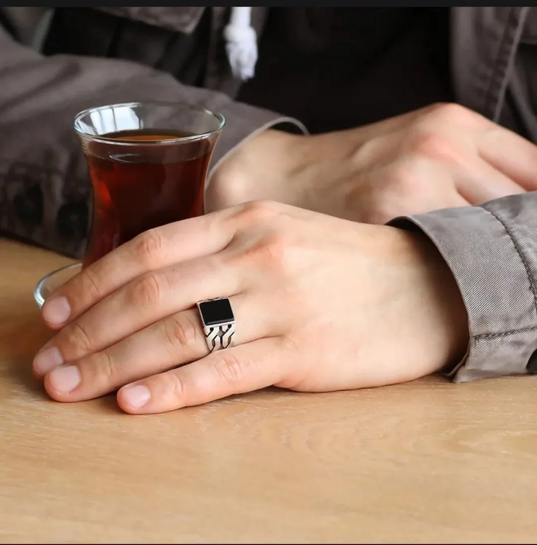 Grill Onyx Ring