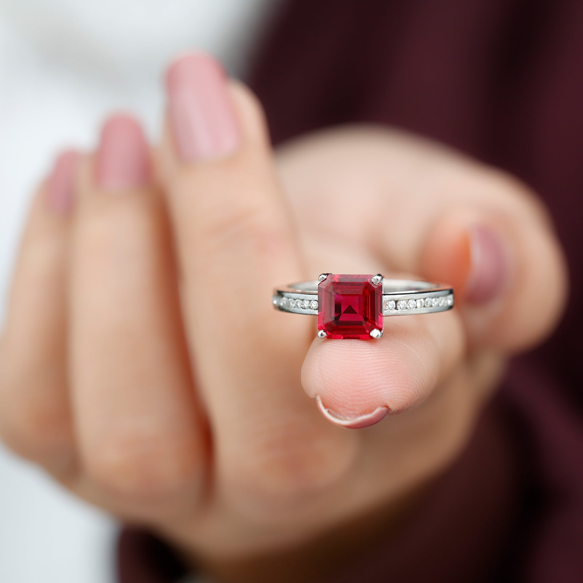 Ruby 925 sterling Silver Ring